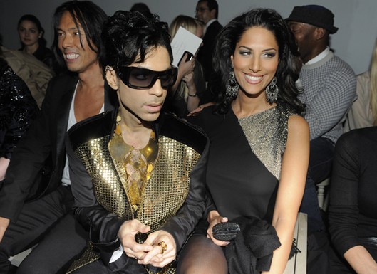 Prince and Bria Valente at YSL 