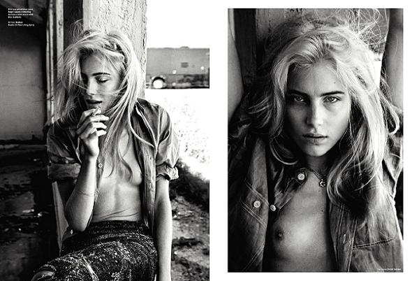 Dree Hemingway in V magazine