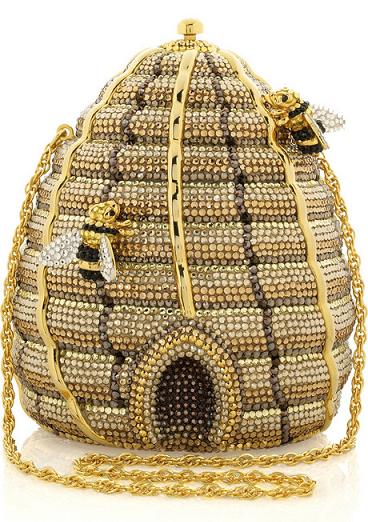 Judith Leiber Beehive clutch