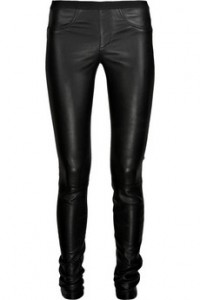 Helmut Lang leather leggings