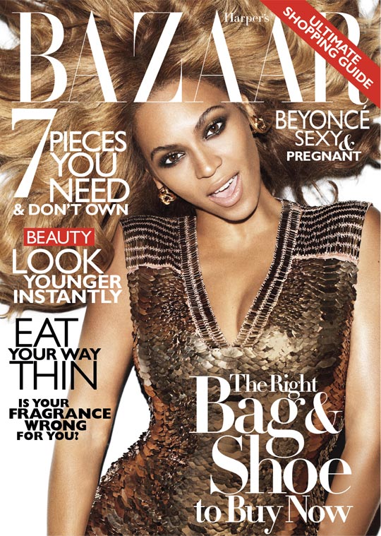 beyonce harper's bazaar november 2011