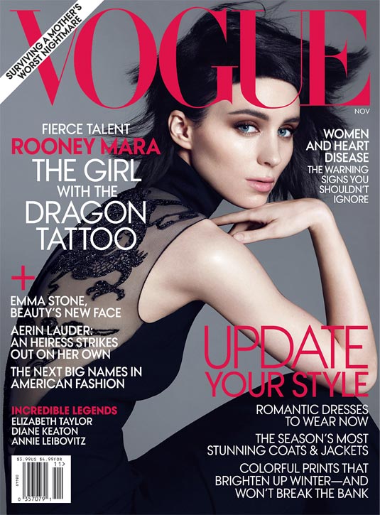 rooney mara vogue november