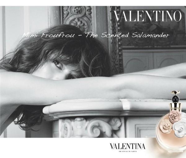 Valentino Valentina perfume Freja Beha Erichsen