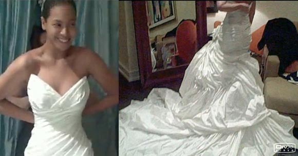 beyonce wedding dress