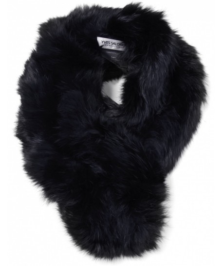 Yves Salomon - Rabbit Fur Short Clip Collar