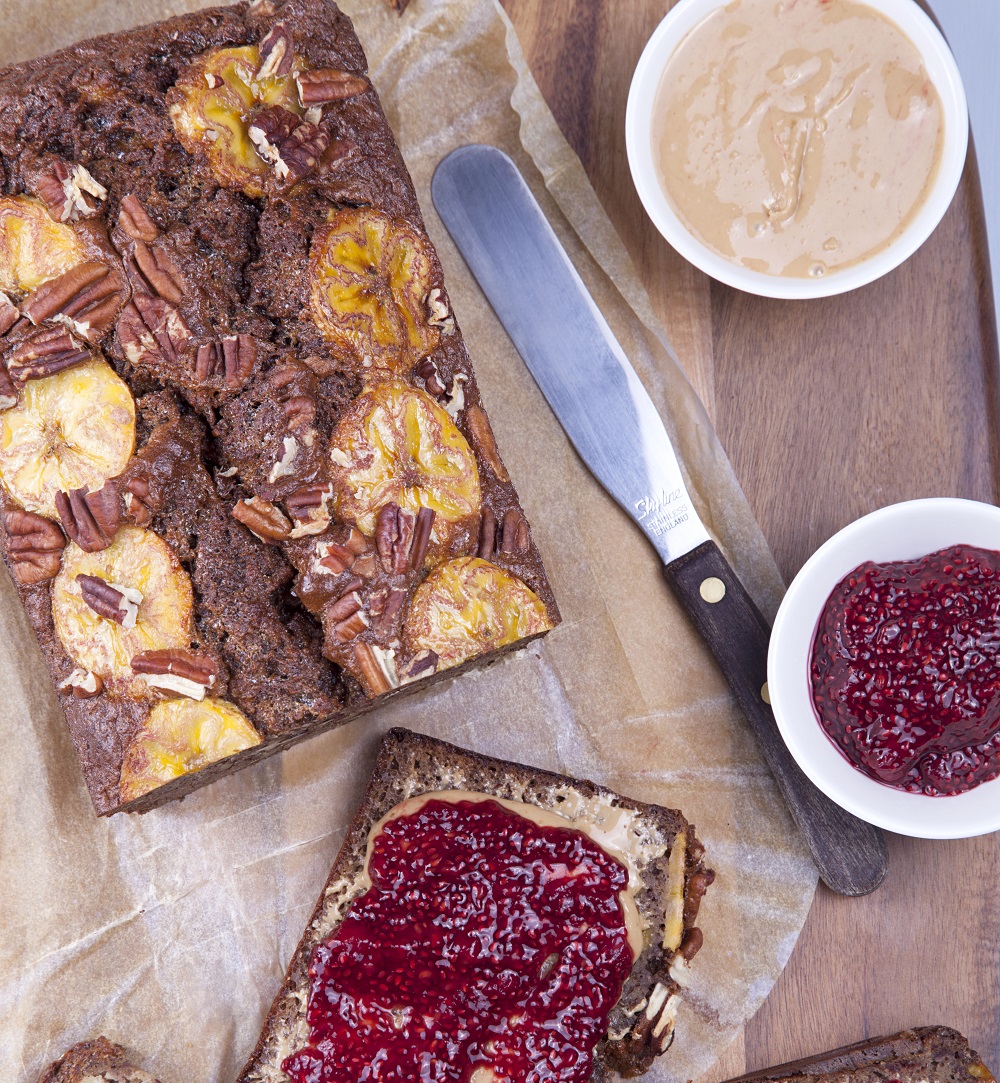 Grain Free Plantain & Pecan Loaf Version 2 High Res